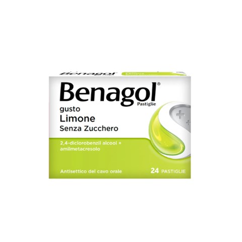 RECKITT BENCKISER H.(IT.) SPA BENAGOL*24 pastiglie 0,6 mg + 1,2 mg limone senza zucchero RECKITT BENCKISER H.(IT.) SPA