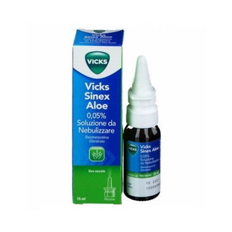 PROCTER & GAMBLE SRL VICKS SINEX ALOE*soluz nebul 15 ml 0,05% PROCTER & GAMBLE SRL