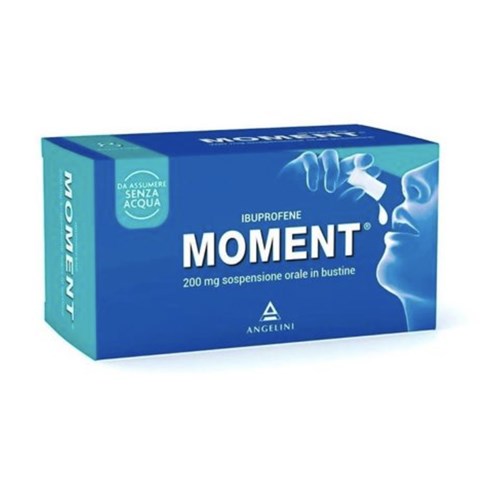 ANGELINI PHARMA ITALIA SPA MOMENT*orale sosp 8 bust 200 mg ANGELINI PHARMA ITALIA SPA