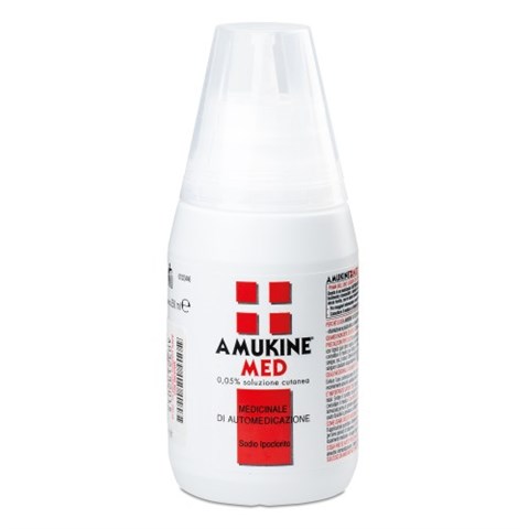 ANGELINI PHARMA ITALIA SPA AMUKINE MED*soluz derm 250 ml 0,05% ANGELINI PHARMA ITALIA SPA