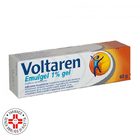 NOVARTIS FARMA SPA VOLTAREN EMULGEL*gel derm 60 g 1% NOVARTIS FARMA SPA