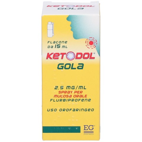 EPIFARMA SRL KETODOL*spray mucosa orale 15 ml 2,5 mg/ml EPIFARMA SRL