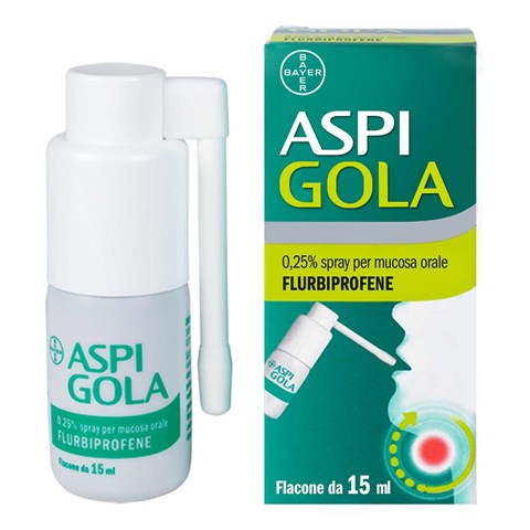 BAYER SPA ASPI GOLA*spray mucosa orale 15 ml 0,25% BAYER SPA