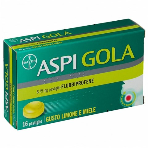 BAYER SPA ASPI GOLA*16 pastiglie 8,75 mg limone miele BAYER SPA