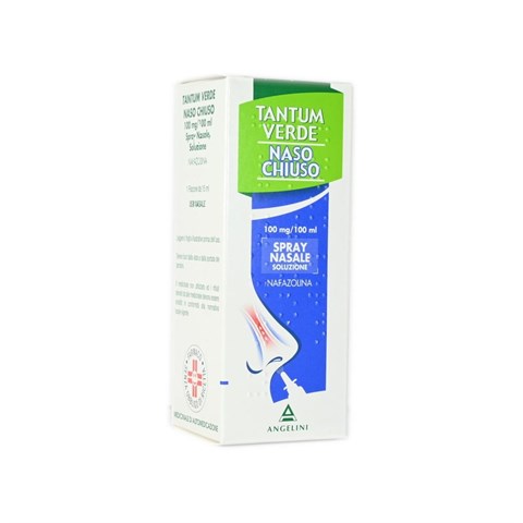 ANGELINI PHARMA ITALIA SPA TANTUM VERDE NASO CHIUSO*spray nasale 15 ml 100 mg/100 ml ANGELINI PHARMA ITALIA SPA