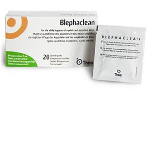 THEA FARMA SPA BLEPHACLEAN GARZE OCULARI STERILI A BASE DI ACIDO IALURONICO20 PEZZI THEA FARMA SPA