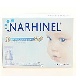 RICARICA USA e GETTA PER ASPIRATORE NASALE NARHINEL 20 PEZZIUSA e GETTA SOFT