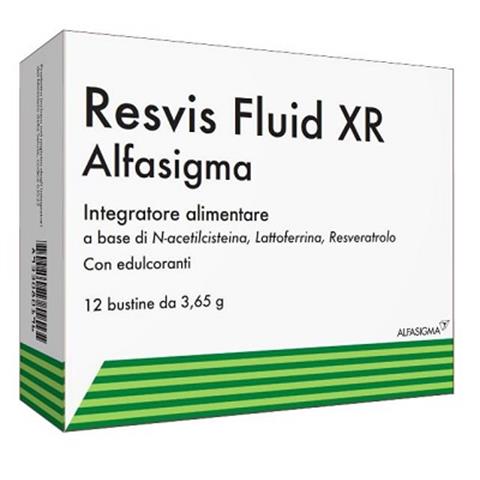 ALFASIGMA SPA RESVIS FLUID XR BIOFUTURA 12 BUSTINE ALFASIGMA SPA