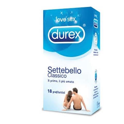 RECKITT BENCKISER H.(IT.) SPA PROFILATTICO DUREX SETTEBELLO CLASSICO 18 PEZZI RECKITT BENCKISER H.(IT.) SPA