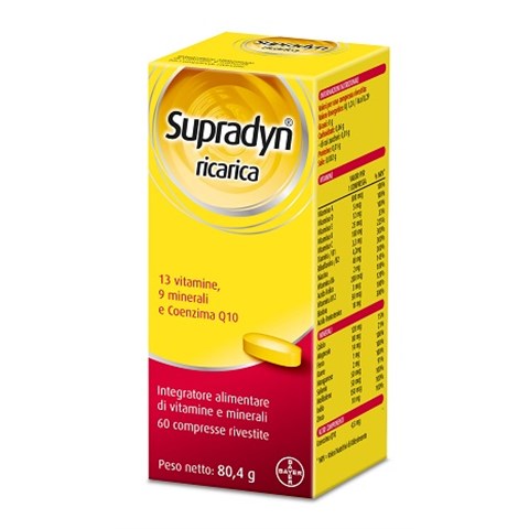 BAYER SPA SUPRADYN RICARICA 60 COMPRESSE BAYER SPA