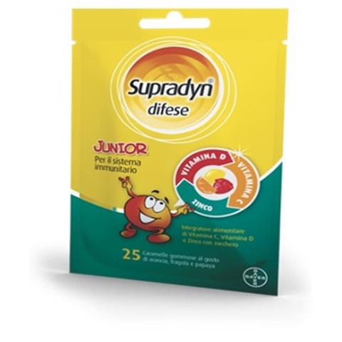 BAYER SPA SUPRADYN DIFESE JUNIOR 25 CARAMELLE GOMMOSE BAYER SPA