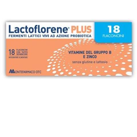 MONTEFARMACO OTC SPA LACTOFLORENE PLUS 18 FLACONI 180 ML MONTEFARMACO OTC SPA