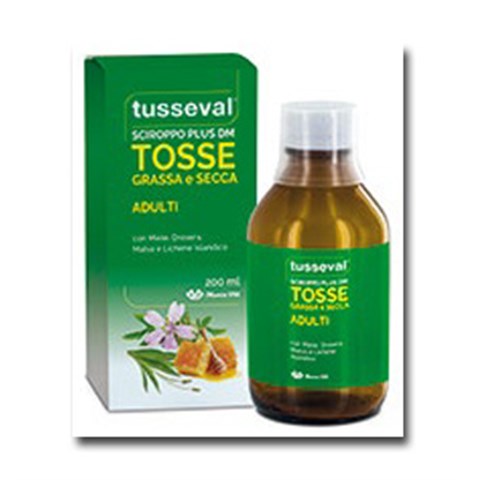 MARCO VITI FARMACEUTICI SPA TUSSEVAL SCIROPPO TOSSE ADULTI 200 ML MARCO VITI FARMACEUTICI SPA