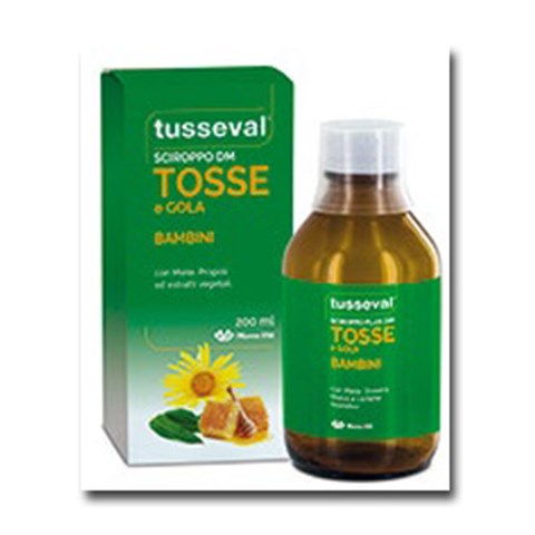 MARCO VITI FARMACEUTICI SPA TUSSEVAL SCIROPPO TOSSE BAMBINI 200 ML MARCO VITI FARMACEUTICI SPA