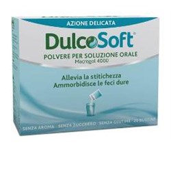 DULCOSOFT POLVERE PER SOLUZIONE ORALE 20 BUSTINE