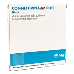 CONNETTIVINABIO PLUS GARZA 10 x 10 CM 10 PEZZI