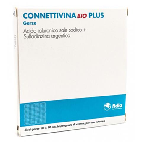 FIDIA FARMACEUTICI SPA CONNETTIVINABIO PLUS GARZA 10 X 10 CM 10 PEZZI FIDIA FARMACEUTICI SPA
