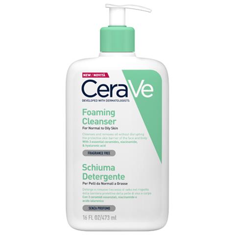 CERAVE (L'OREAL ITALIA SPA) CERAVE SCHIUMA DETERGENTE VISO 473 ML CERAVE (L'OREAL ITALIA SPA)