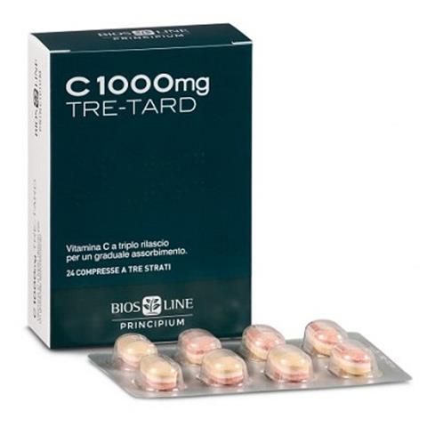 BIOS LINE SPA PRINCIPIUM C 1000 MG TRE-TARD 24 COMPRESSE A TRE STRATI BIOS LINE SPA