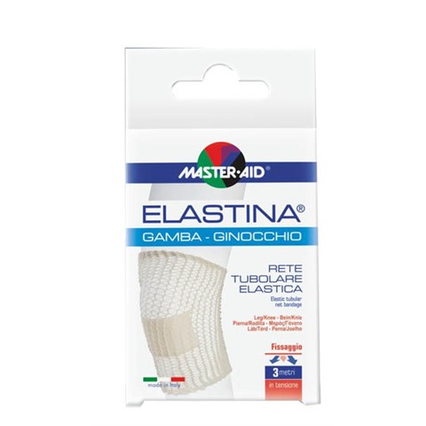 PIETRASANTA PHARMA SPA RETE TUBOLARE ELASTICA IPOALLERGENICA MASTER-AID ELASTINA GAMBA/GINOCCHIO 3 MT IN TENSIONE CALIBRO 5 CM PIETRASANTA PHARMA SPA