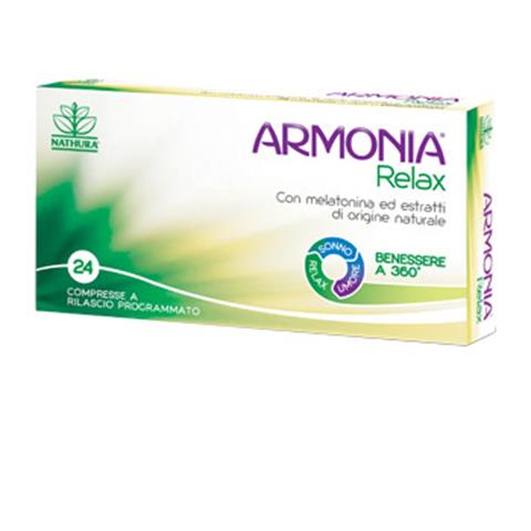 NATHURA GIULIANI(GIULIANI SPA) ARMONIA RELAX 1 MG A BASE DI MELATONINA 24 COMPRESSE NATHURA GIULIANI(GIULIANI SPA)