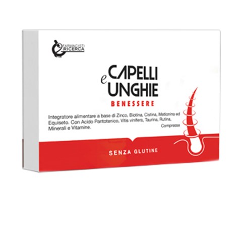 L.R.B. LAB.RICERC. BIOCHIMICHE FPR CAPELLI E UNGHIE 30 COMPRESSE L.R.B. LAB.RICERC. BIOCHIMICHE