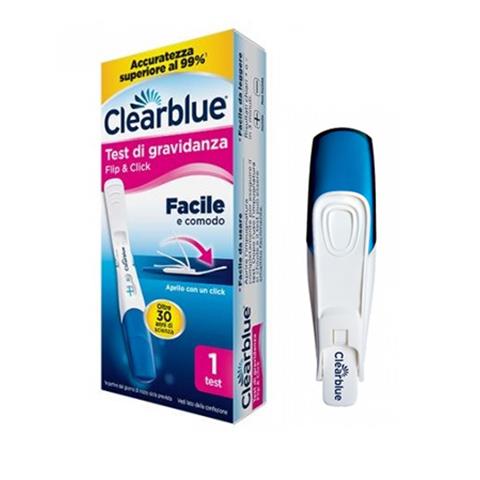 PROCTER & GAMBLE SRL TEST DI GRAVIDANZA CLEARBLUE FLIP & CLICK 1 PEZZO PROCTER & GAMBLE SRL