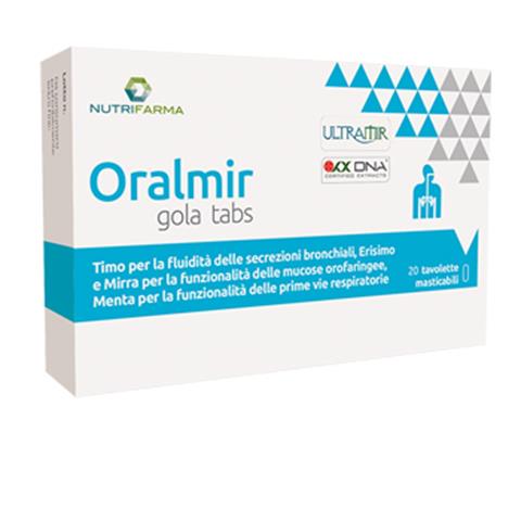 AQUA VIVA SRL ORALMIR GOLA TABS 20 COMPRESSE AQUA VIVA SRL