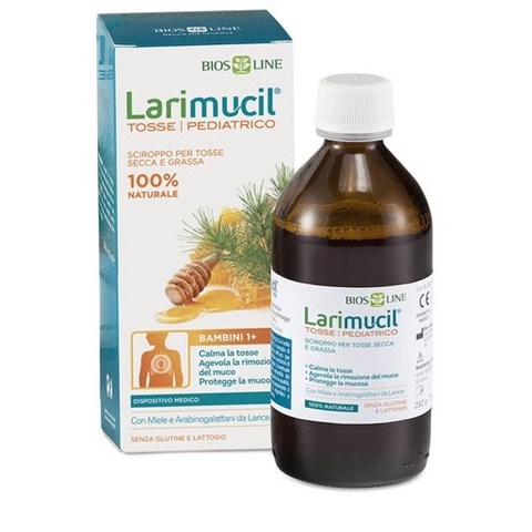 BIOS LINE SPA LARIMUCIL TOSSE PEDIATRICO 1+ SCIROPPO 175 ML CE 0426 230 G BIOS LINE SPA