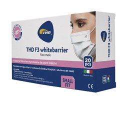 MASCHERINA CHIRURGICA THD MASK F3 BLUEBARRIER MULTI SMALL 20PEZZI