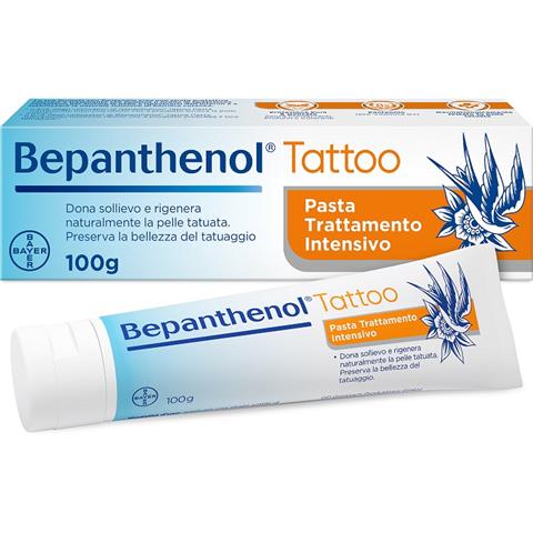 BAYER SPA BEPANTHENOL TATTOO PASTA TRATTAMENTO INTENSIVO 100 G BAYER SPA