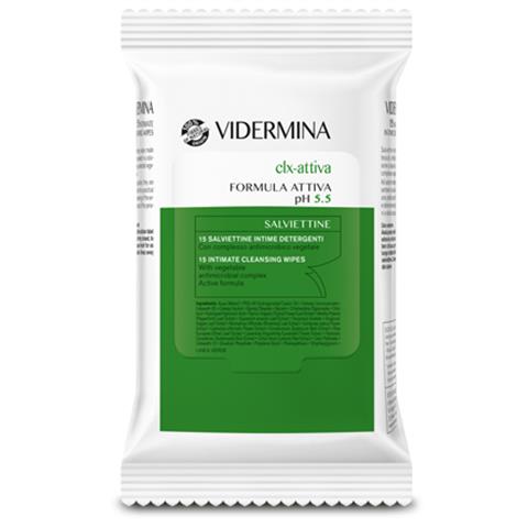 IST.GANASSINI SPA VIDERMINA CLX ATTIVA 15 SALVIETTE INTIME DETERGENTI IST.GANASSINI SPA