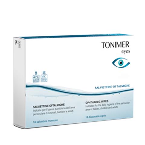 IST.GANASSINI SPA TONIMER EYES SALVIETTINE OFTALMICHE 16 PEZZI IST.GANASSINI SPA