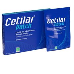 944898143 cerotto monouso cetilar patch per articolazioni muscoli e tendini 5 pezzi