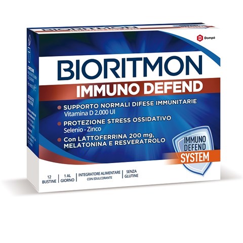 DOMPE' FARMACEUTICI SPA BIORITMON IMMUNO DEFEND BUSTINE DOMPE' FARMACEUTICI SPA