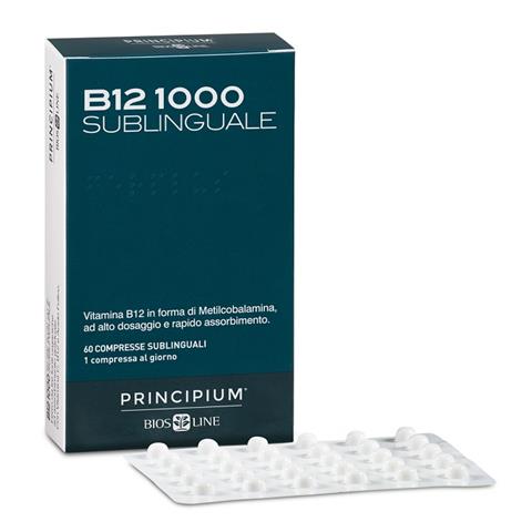 BIOS LINE SPA PRINCIPIUM B12 1000 60 COMPRESSE SUBLINGUALI BIOS LINE SPA
