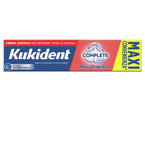 PROCTER & GAMBLE SRL KUKIDENT PLUS ORIGINAL CREMA ADESIVA DENTIERE 65 G PROCTER & GAMBLE SRL