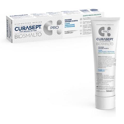 CURASEPT SPA CURASEPT BIOSMALTO MOUSSE CARIE MENTA 50 ML CURASEPT SPA