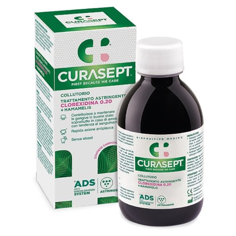 CURASEPT SPA CURASEPT COLLUTORIO ADS DNA TRATTAMENTO ASTRINGENTE 200 ML CURASEPT SPA