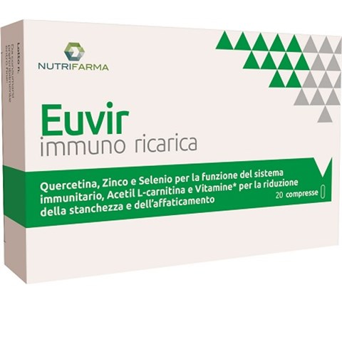 AQUA VIVA SRL EUVIR IMMUNO RICARICA 20 COMPRESSE AQUA VIVA SRL