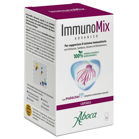 ABOCA SPA SOCIETA' AGRICOLA IMMUNOMIX ADVANCED 50 CAPSULE ABOCA SPA SOCIETA' AGRICOLA