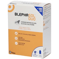 BLEPHASOL DUO SOLUZIONE MICELLARE IGIENE PALPEBRALE 100 ML +100 GARZE
