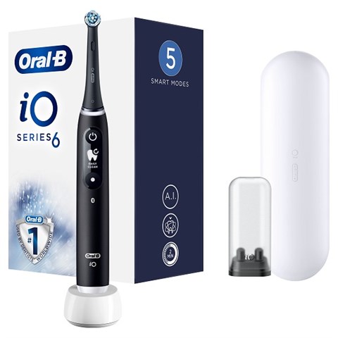 PROCTER & GAMBLE SRL ORAL-B IO 6 BLACK SPAZZOLINO ELETTRICO + 2 REFILL PROCTER & GAMBLE SRL