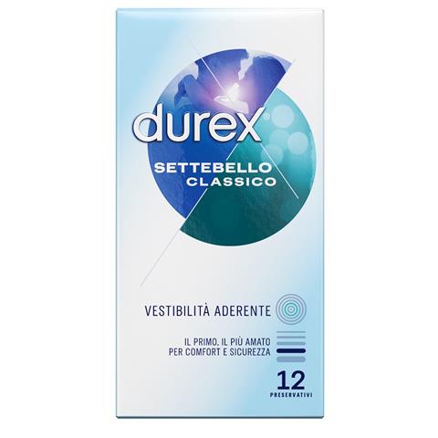 RECKITT BENCKISER H.(IT.) SPA PROFILATTICO DUREX SETTEBELLO CLASSICO 12 PEZZI RECKITT BENCKISER H.(IT.) SPA