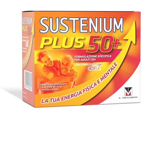 A.MENARINI IND.FARM.RIUN.SRL SUSTENIUM PLUS 50+ 16 BUSTINE A.MENARINI IND.FARM.RIUN.SRL