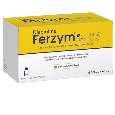 SPECCHIASOL SRL FERZYM BAMBINI 10 FLACONCINI DA 8 ML SPECCHIASOL SRL