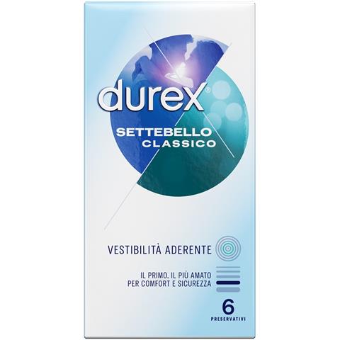 RECKITT BENCKISER H.(IT.) SPA PROFILATTICO DUREX SETTEBELLO CLASSICO 6 PEZZI RECKITT BENCKISER H.(IT.) SPA