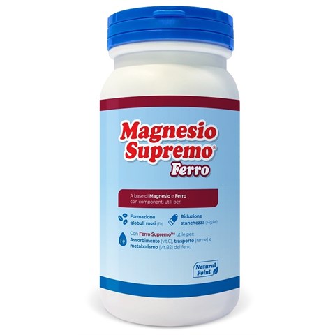 NATURAL POINT SRL MAGNESIO SUPREMO FERRO 150 G NATURAL POINT SRL