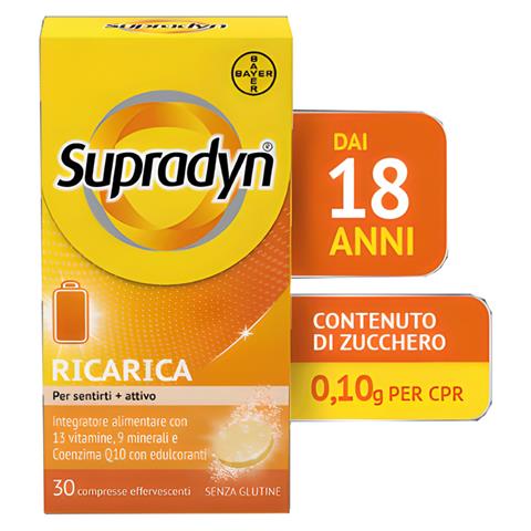 BAYER SPA SUPRADYN RICARICA 30 COMPRESSE EFFERVESCENTI PROMO BAYER SPA