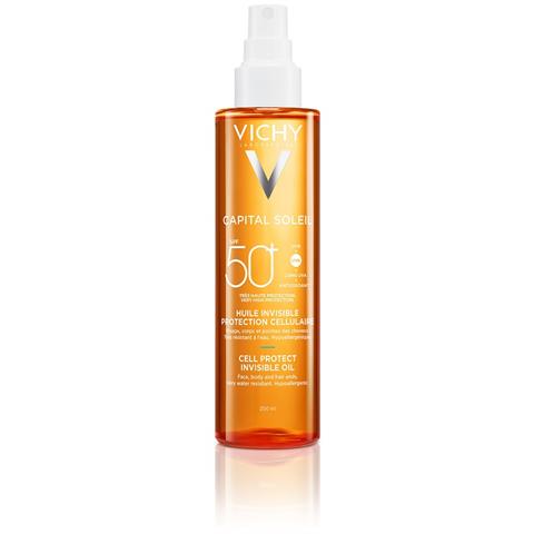 VICHY (L'OREAL ITALIA SPA) CELL PROTECT OLIO INVISIBILE 200 ML VICHY (L'OREAL ITALIA SPA)